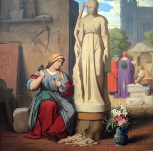 Sabina von Steinbach by Moritz Ludwig von Schwind